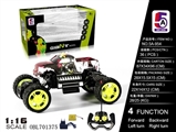 OBL701375 - 1:16 Toyota pickup truck climbing car (bag)