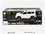 OBL701995 - 1:12 4 through simulation Toyota cross-country window prado with electric remote control remote cont