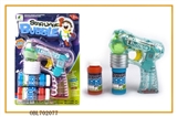 OBL702077 - Transparent paint with four lights flash two bottles of water bubble gun