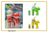 OBL702157 - Solid color joy rabbit painted three lights flash two bottles of water bubble gun