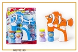 OBL702199 - Real mini, clown fish painted with music blue lights two bottles of water bubble gun