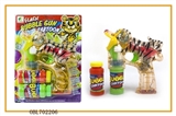 OBL702206 - Transparent with light music tigger double bottles of water bubble gun