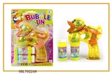 OBL702248 - Transparent paint duck with four lights flash two bottles of water bubble gun