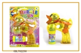 OBL702250 - Transparent paint duck with four lights flashing single bottle water bubble gun