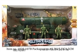 OBL702487 - 军事套装/（滑行）导弹车，小F35，军人