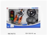 OBL702772 - For the simulation traffic light Small steering wheel On remote control lighting simulation car forw