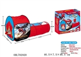 OBL702920 - The joining together of two spider-man tents fit tunnel tube