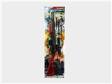 OBL702935 - Big rifle with small revolver