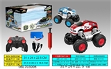 OBL703008 - The bugatti graffiti, 2.4 G remote control, four-wheel drive, amphibious, inflatable wheels