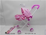 OBL703368 - Light purple iron toy cart