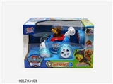 OBL703409 - The dog dog patrol small stunt car