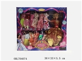 OBL704074 - 芭比配14件衣