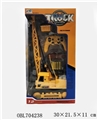 OBL704238 - Remote flash music tracks truck (cranes, 12 pass band music three section 7 lights, with automatic d