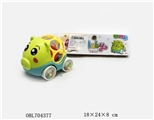 OBL704377 - Soft rubber animals a bell