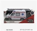 OBL704463 - Four-way remote control the ambulance take 2 headlights pad printing (body)