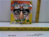 OBL704518 - White beard glasses
