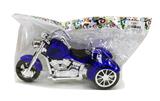 OBL704838 - Electroplated and spray painted inertia motorcycle
