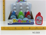 OBL705252 - Four bottles of bubble water (6 color, orange)