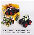 OBL705597 - Quad graffiti inertial rotation jeep off-road vehicles (1 car with 2 shell drag pickup head)