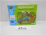 OBL706205 - The dinosaur world educational puzzles