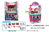 OBL706762 - Snow and ice candy supermarket cart
