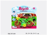 OBL707169 - Back in plastic bicycle to skateboard