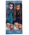 OBL707273 - Two 11.5 -inch hollow ice princess, orange