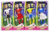 OBL707349 - 11.5 -inch 11 joint barbie World Cup football
