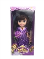 OBL707360 - Plastic body evade glue hands 14 inch solid body Sophia barbie with music