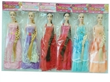 OBL707380 - High grade 11.5 inch real long hair princess barbie many assortments