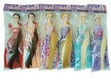 OBL707381 - High grade 11.5 inch real long hair princess barbie many assortments