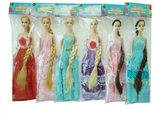 OBL707386 - High grade 11.5 inch real long hair princess barbie many assortments
