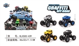 OBL707529 - Quad back with climbing car suspension simulation