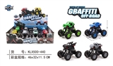 OBL707530 - Quad back with climbing car suspension simulation