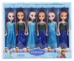 OBL707587 - 9 inches empty handed two generation of ice and snow princess sisters Two conventional