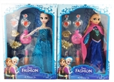 OBL707605 - 11.5 inch solid body two ice princess with accessories, orange