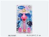 OBL707887 - Ice and snow princess electric music bubbles stick