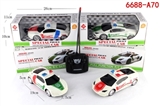 OBL708095 - Four-way remote control police car in the Middle East