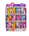 OBL708167 - Lovely alone the wildebeest Eva 12 PCS multicolor mixed with a comb