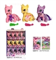 OBL708169 - Line 12 PCS multicolor horse with the comb assortments