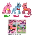 OBL708182 - Pegasus/line horse with the comb color orange