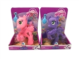OBL708195 - Two evade glue with large pegasus polyster horse post horse comb mixed with music