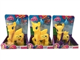 OBL708198 - Three evade glue with large dream Ma Baoli horse post horse comb mixed with music