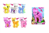 OBL708202 - Six evade glue with large dream Ma Baoli horse post horse comb mixed with music