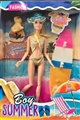 OBL708290 - Baby animals with surf board