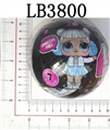 OBL708515 - 黑色包装3.5寸惊喜娃娃成人款3代单只装