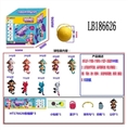 OBL708545 - 1.5寸惊喜娃娃8款单只公仔+3个配件75MM蛋装，20只一大板（1款）