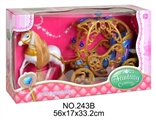 OBL709750 - In the static horse cart/no doll/new