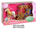 OBL709752 - In the electric horse cart/no doll/new