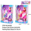 OBL709913 - 29 cm batinna doll with pegasus and accessories